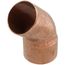 1-1/2" FTG x Copper 45° Street Elbow