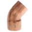 2" FTG x Copper 45° Street Elbow
