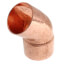 2" FTG x Copper 45° Street Elbow
