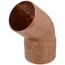 2" FTG x Copper 45° Street Elbow