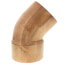 4" FTG x Copper 45° Street Elbow