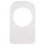 Square Nose Toilet Base Plate