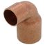 3/4" x 1/2" Copper 90° Elbow