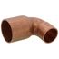 3/4" x 1/2" Copper 90° Elbow