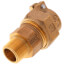 1 Inch X 3/4 Inch Bronze Pack Joint Coupling - Lead-Free Plumbing Fitting For Potable Water Systems
