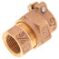 3/4" Pack Joint (CTS) x FNPT Coupling - T-4305NL (No Lead Bronze)