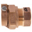 1" Pack Joint (CTS) x FNPT Coupling - T-4305NL (No Lead Bronze)