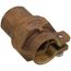 3/4" Pack Joint PE Pipe (IPS) x FNPT Coupling - T-4326NL (No Lead Bronze)