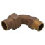 3/4" Flare x MNPT 1/4 Bend - T-4400NL (No Lead Bronze)