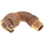 3/4" Pack Joint (CTS) x MNPT 1/4 Bend - T-4410NL (No Lead Bronze)