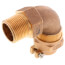 1" Pack Joint (CTS) x MNPT 1/4 Bend - T-4410NL (No Lead Bronze)