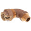 1" x 3/4" Pack Joint (CTS) x MNPT 1/4 Bend - T-4410NL (No Lead Bronze)