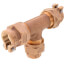 3/4" Pack Joint (CTS) Tee - T-4441NL (No Lead Bronze)