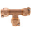 3/4" Pack Joint (CTS) Tee - T-4441NL (No Lead Bronze)
