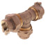1" Pack Joint (CTS) Tee - T-4441NL (No Lead Bronze)