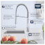 K7 Medium Single-Handle Semi-Pro Dual Spray Kitchen Faucet (SuperSteel Infinity)