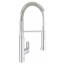 K7 Medium Single-Handle Semi-Pro Dual Spray Kitchen Faucet (SuperSteel Infinity)