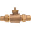1" Flare x Flare Curb Stop - T-5200NL (No Lead Bronze)