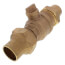 2" Flare x Flare Curb Stop - T-5200NL (No Lead Bronze)