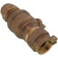 2" Pack Joint (CTS) x Pack Joint (CTS) Curb Stop - T-5300NL (No Lead Bronze)
