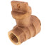 3/4" FNPT x FNPT Curb Stop - T-5500NL (No Lead Bronze)