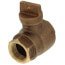 1" FNPT x FNPT Curb Stop T-5500NL (No Lead Bronze)