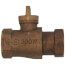 1-1/4" FNPT x FNPT Curb Stop T-5500NL (No Lead Bronze)