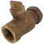 1-1/4" FNPT x FNPT Curb Stop T-5500NL (No Lead Bronze)