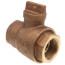 1-1/2" FNPT x FNPT Curb Stop - T-5500NL (No Lead Bronze)