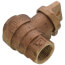 3/4" FNPT x FNPT Lock Wing Curb Stop Valve - T-5500LWNL (No Lead Bronze)