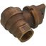 3/4" FNPT x FNPT Minneapolis Pattern Curb Stop - T5500MPNL (No Lead Bronze)