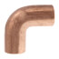 1/2" Copper 90-Degree Short Radius Elbow (FTGxFTG)