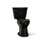 Cimarron Two-Piece Elongated Toilet, 1.28 Gpf (Black), K-31621-7