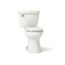 Cimarron Two-Piece Elongated Toilet, 1.28 Gpf (Dune), K-31621-NY