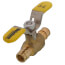 1/2" Expansion PEX Full Port Forged Brass Ball Valve w/ Wing T-Handle (Lead Free)