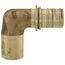 1/2" EVERLOC+ Compression x 1/2" Copper Male (3/8" Female) 90-Degree Elbow (Lead Free)