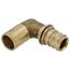 1/2" EVERLOC+ Compression x 1/2" Copper Male (3/8" Female) 90-Degree Elbow (Lead Free)