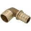 3/4" EVERLOC+ Compression x Copper Female 90-Degree Elbow (Lead Free)