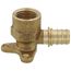 1/2" EVERLOC+ x 1/2" NPT Brass Female Drop Ear Elbow (Lead Free)