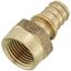 1/2" EVERLOC+ x 1/2" NPT Brass Female Adapter (Lead Free)