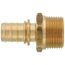 3/4" EVERLOC+ x 1" NPT Brass Male Adapter (Lead Free)
