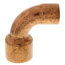 1-1/2" x 1" Copper 90° Long Turn Elbow