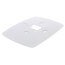 Premier White Cover Plate for VisionPRO Thermostats