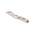 Two Hole Long Barrel Copper Lug, Wire Size 2/0 AWG, 1/2" Bolt (Black)
