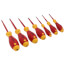 7-Piece Insulated Slotted, Phillips & Square Tip Screwdriver Set