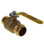 1" Press X 1" MIP Full Port Ball Valve (Lead Free)