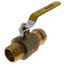 1" Press X 1" MIP Full Port Ball Valve (Lead Free)