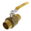1-1/2" Press X 1-1/2" MIP Full Port Ball Valve (Lead Free)