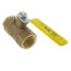 1" FNPT Regular Port Manual Bronze Ball Valve