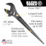 10" Adjustable Spud Wrench